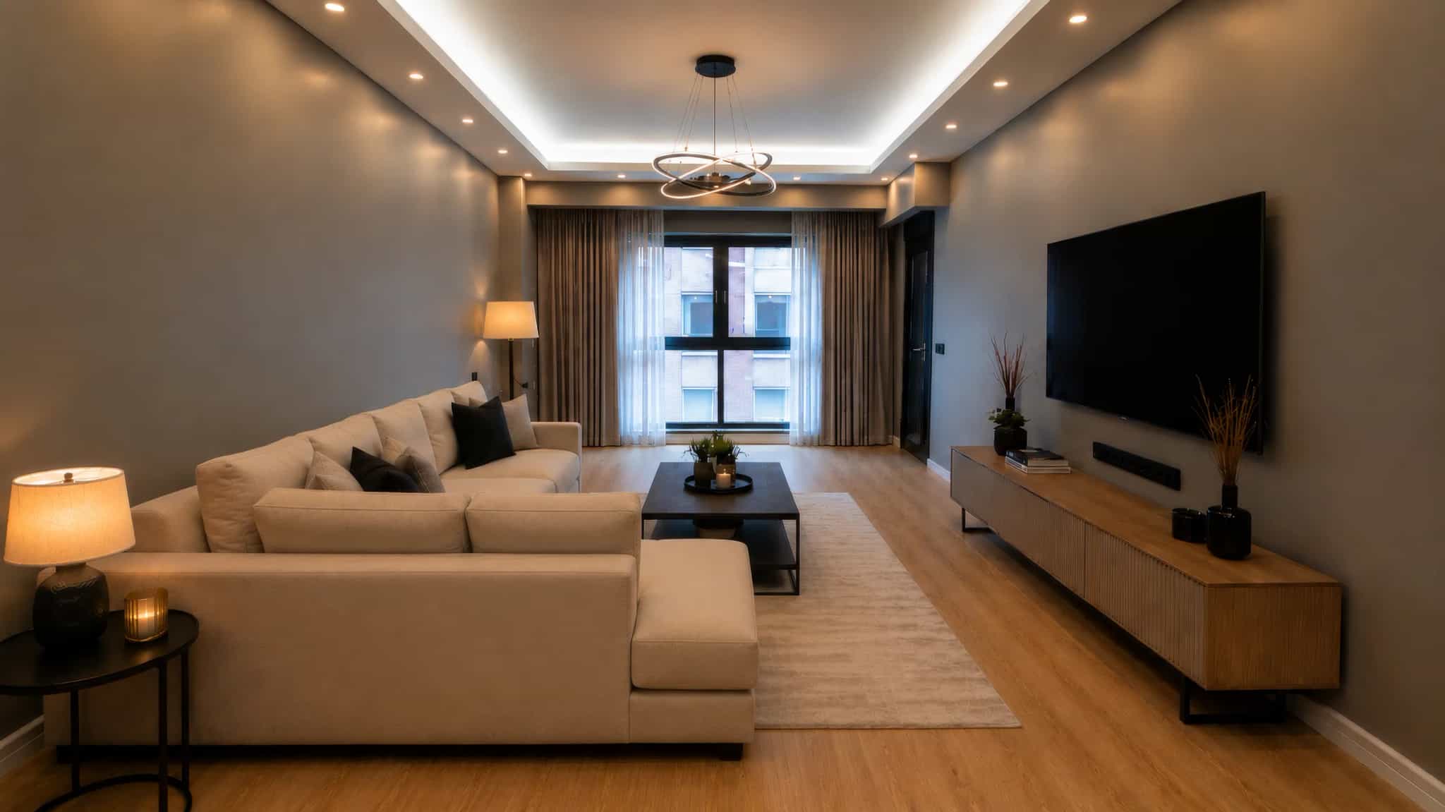 Sancaktepe 25 daire içi, salon