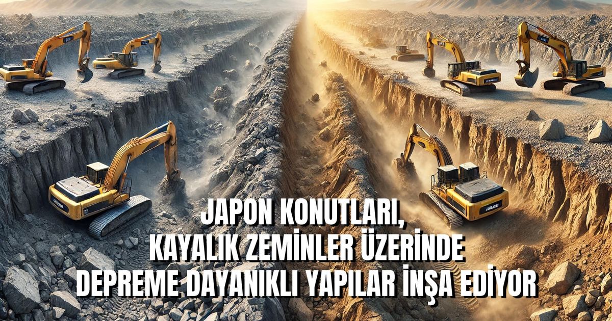 Japon Konutları, Kayalık Zeminler Üzerinde Depreme Dayanıklı Yapılar İnşa Ediyor